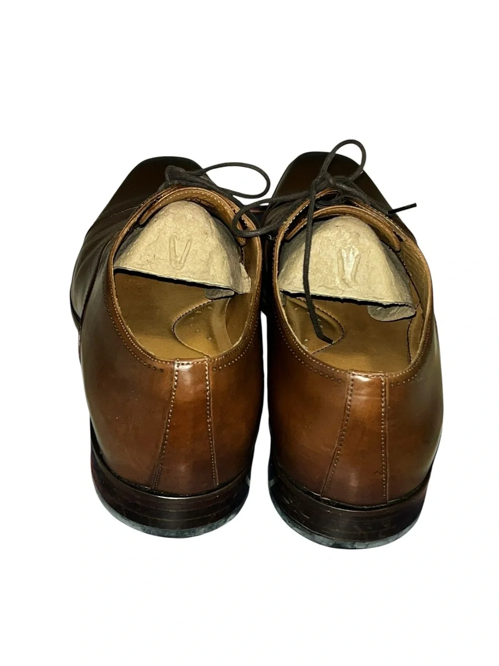 Flag Ltd. Men’s Tan Cap-Toe Derby Oxfords